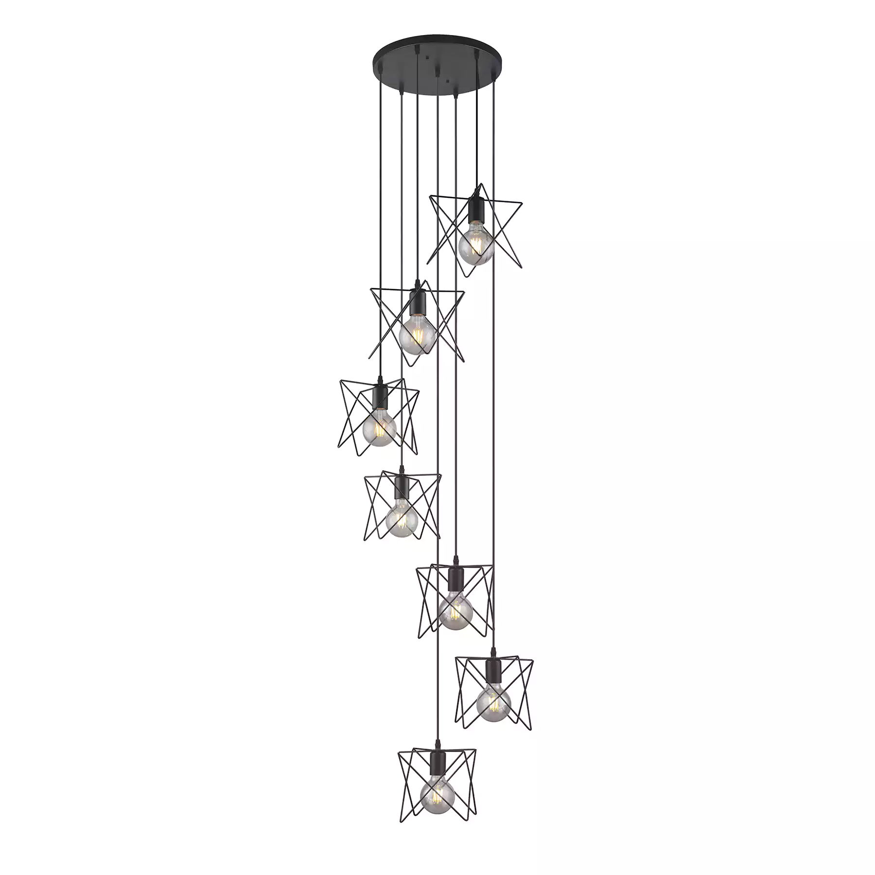 Hutch - 7 Hanging Stairwell Light